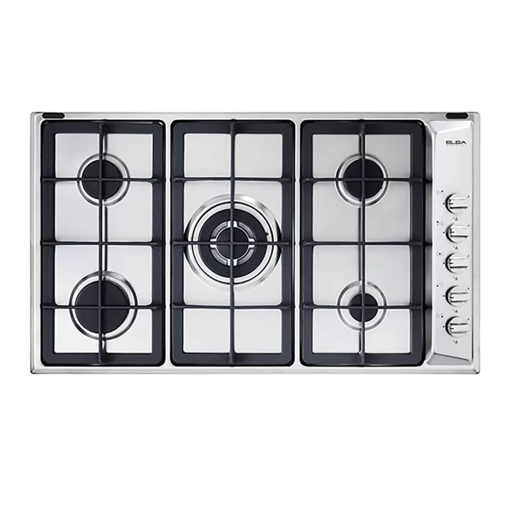 Elba Built-in Gas Hob 5 Burners 90 cm Stainless Steel