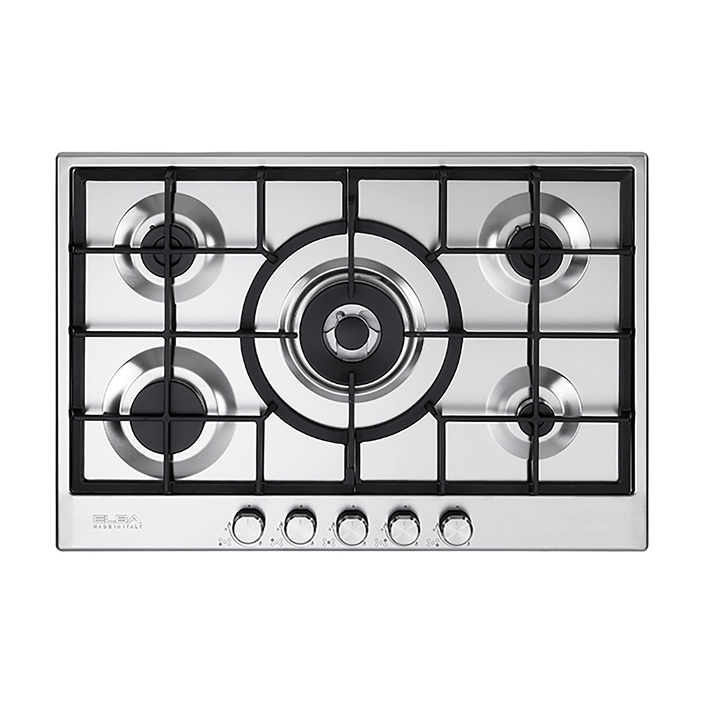 Elba Built-in Gas Hob 5 Burners 75 cm Stainless Steel