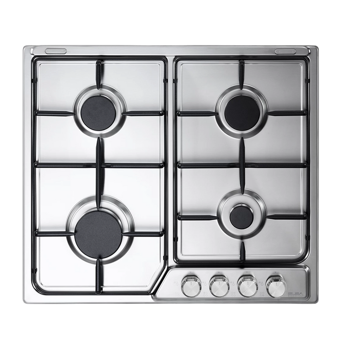 Elba Built-in Gas Hob 4 Burners 60 cm Stainless Steel