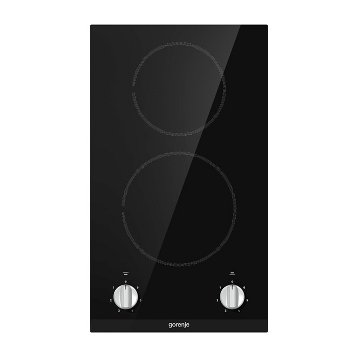 Gorenje Built-in Electric Ceramic Hob 2 Burners 30 cm Black