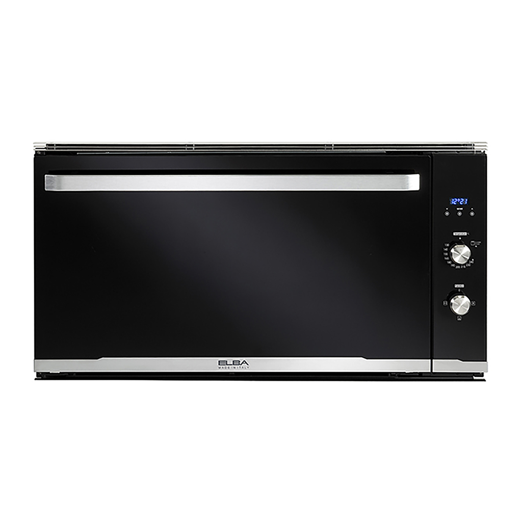 Elba Built-in Gas Oven with Gas Grill 74 L 90 cm Black