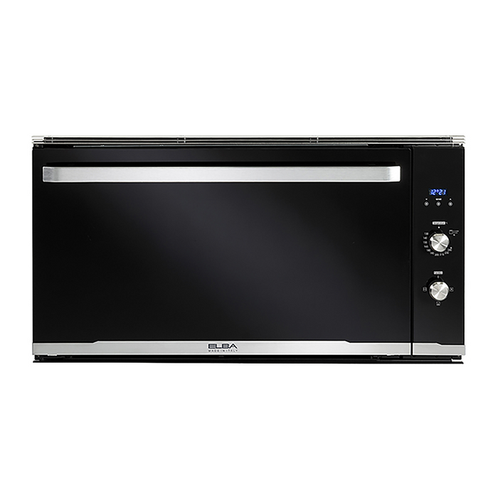 Elba Built-in Gas Oven with Gas Grill 74 L 90 cm Black