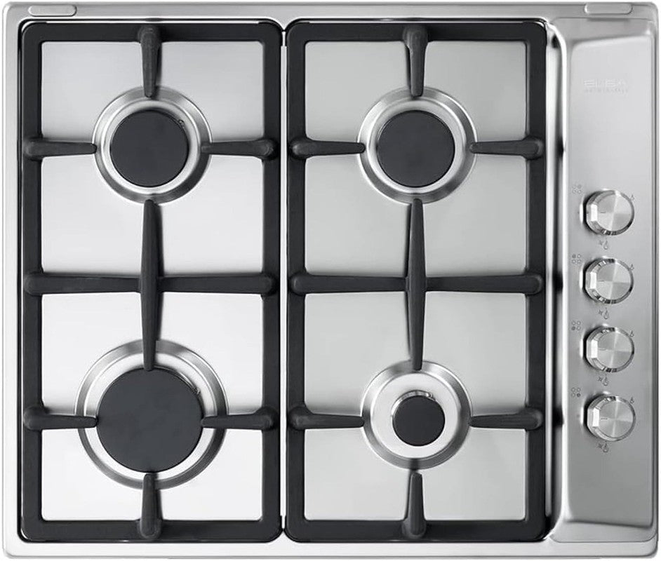 Elba Built-in Gas Hob 4 Burners 60 cm Stainless Steel