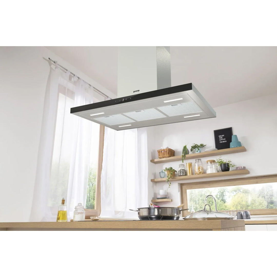 Gorenje Island Hood 90 cm Stainless Steel