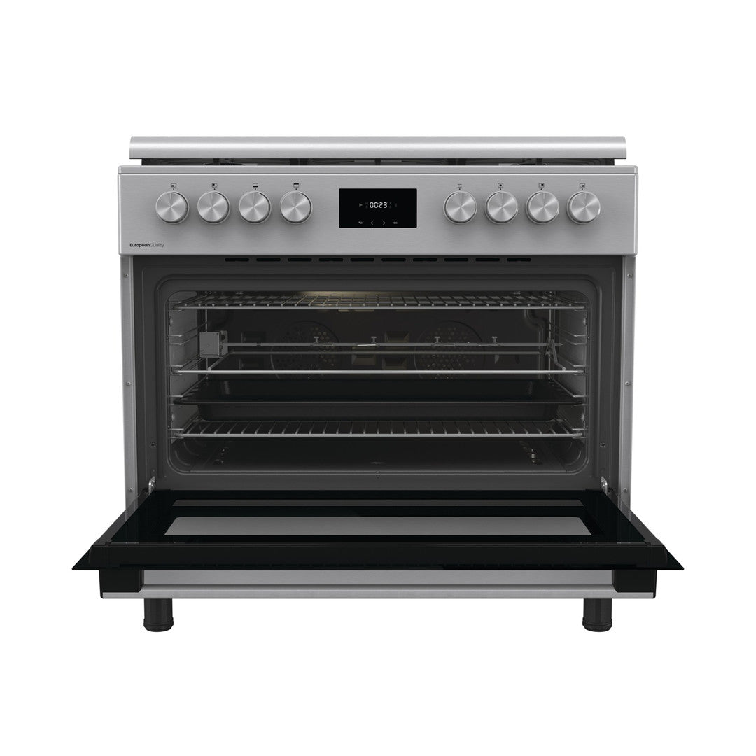 Gorenje Freestanding Gas Cooker with 5 Gas Burner 90 cm Stainless Steel