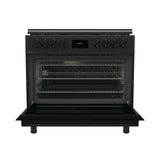 Elba Freestanding Gas Cooker with 5 Gas Burner 90 cm Black