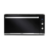 Elba Built in Gas Oven with Gas Grill 90 cm 74 Liters Black