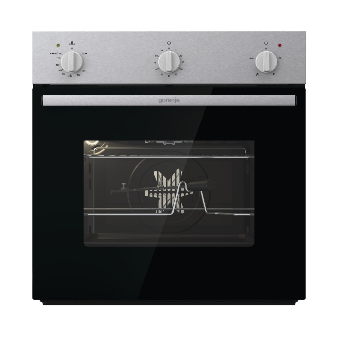 Gorenje Built in Gas Oven with Grill 60 cm Stainless Steel