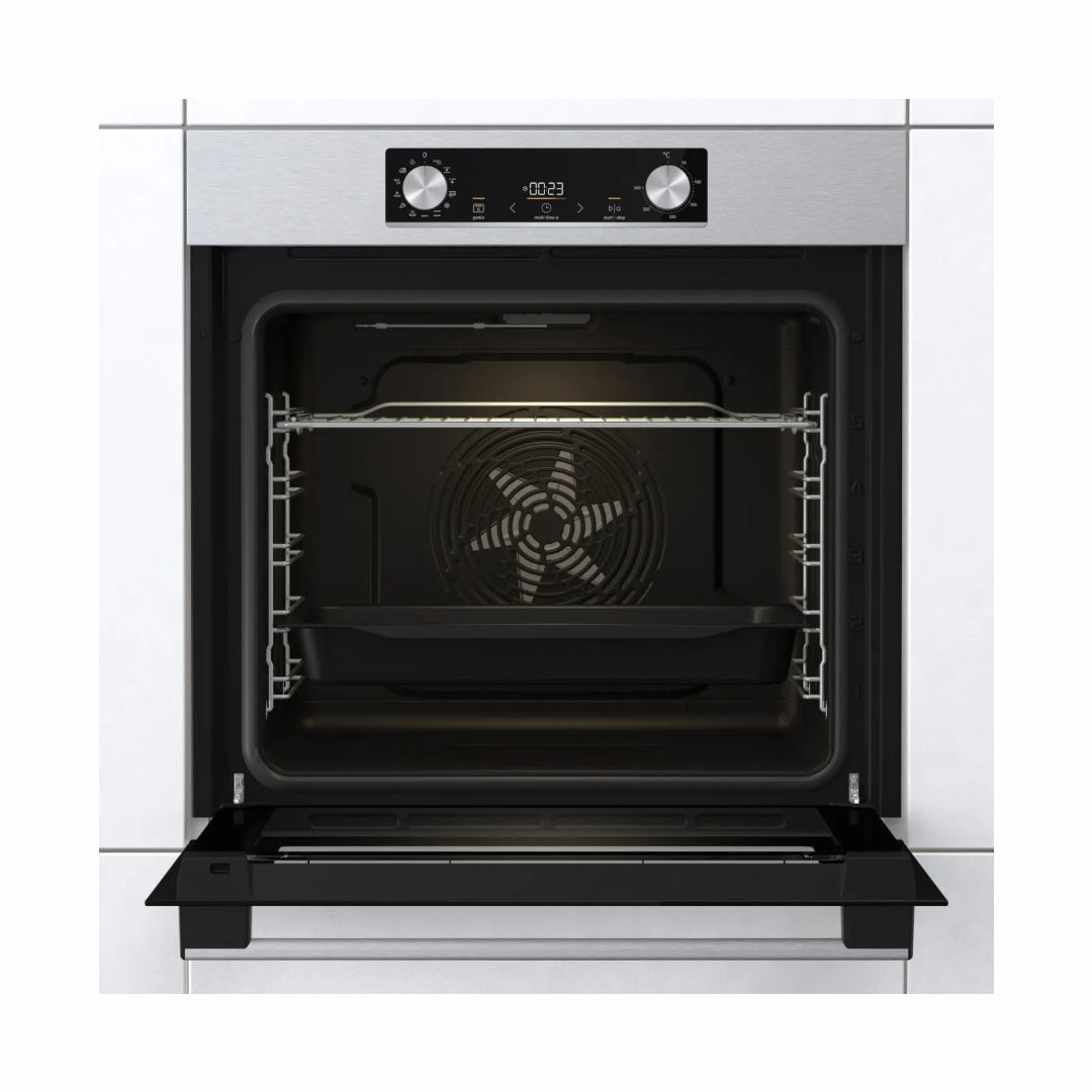 Gorenje Built in Electric Oven with Grill 60 cm 77 Liters Stainless Steel