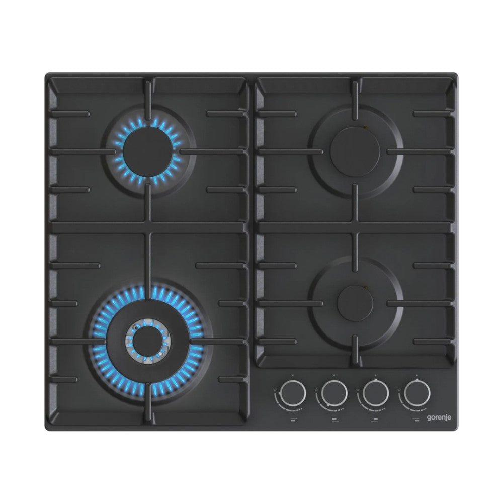 Gorenje Built-in Gas Hob 4 Burners 60 cm Black
