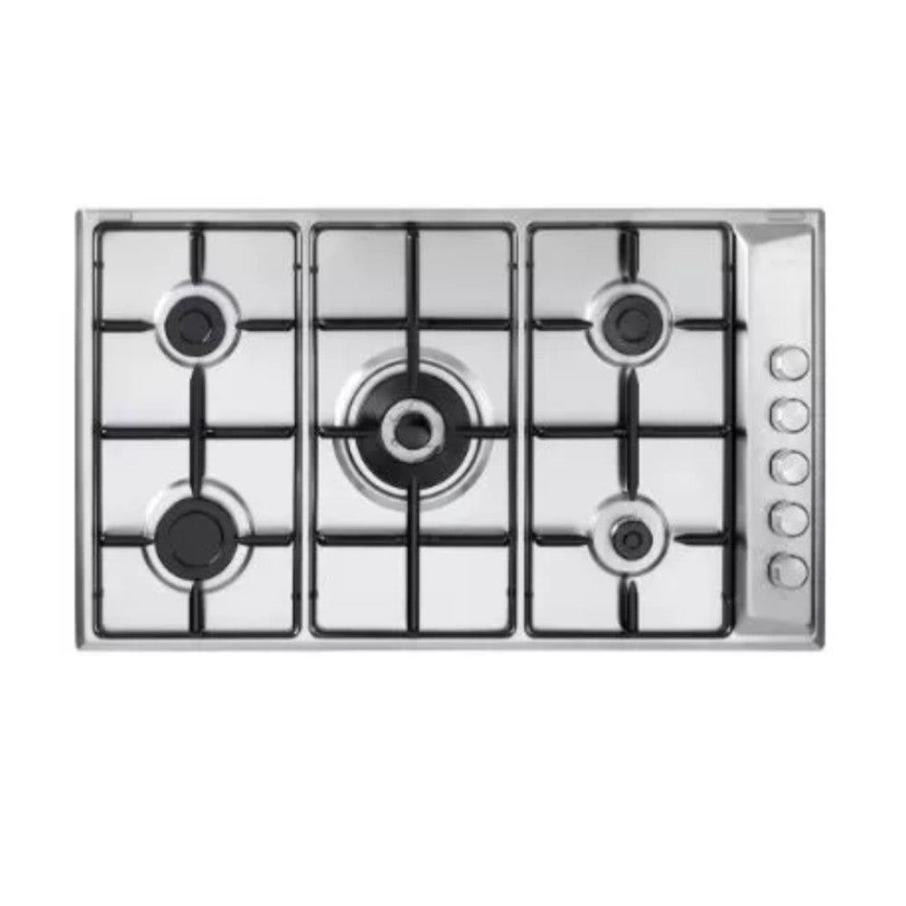 Elba Built-in Gas Hob 5 Burners 90 cm Stainless Steel