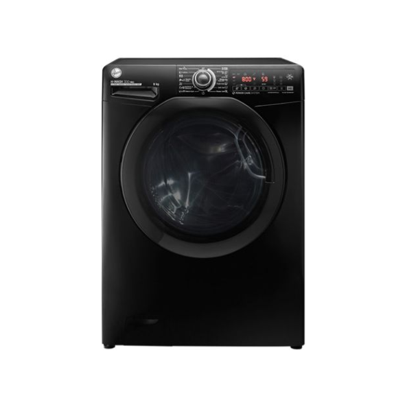 Hoover Front Load Washing Machine 8kg Black