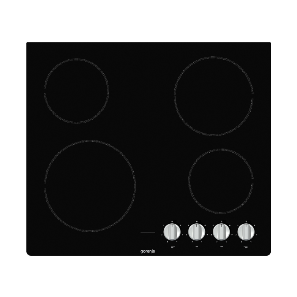 Gorenje Built-in Ceramic Hob 4 Burners 60 cm Black