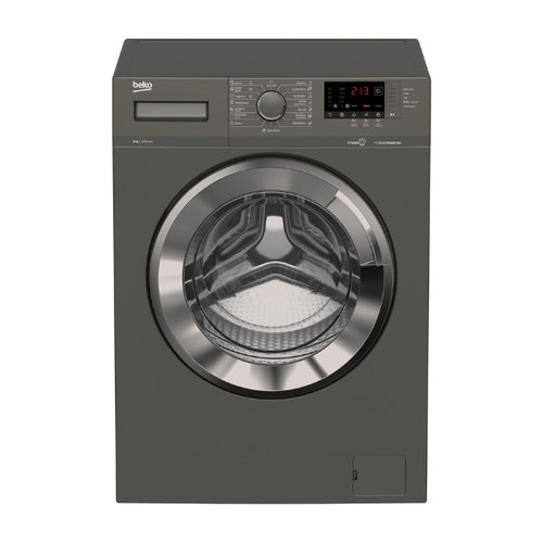 Beko Front Load Washing Machine 8kg Black