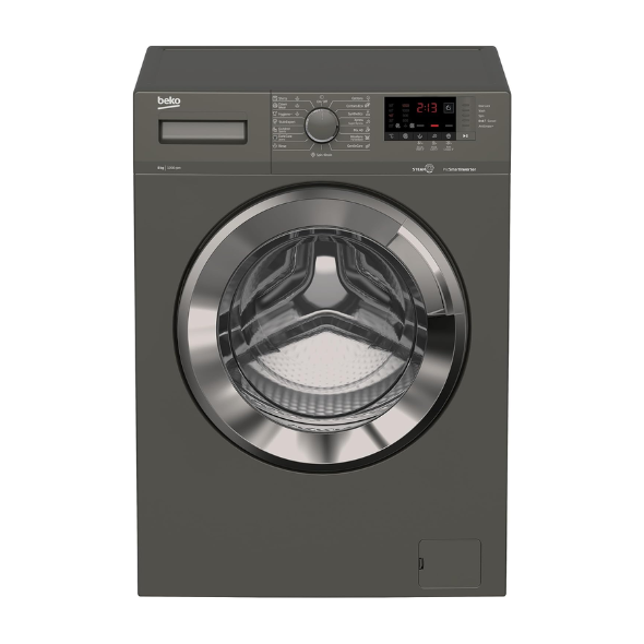 Beko Front Load Washing Machine 8kg Black