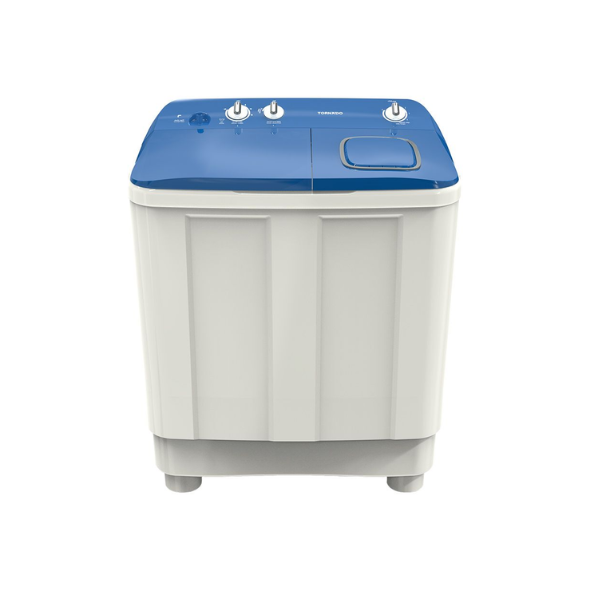 Tornado Twin Tub Washing Machine 10kg White