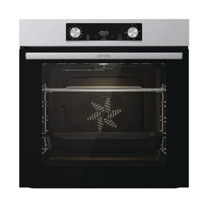 Gorenje Built in Electric Oven with Grill 60 cm 77 Liters Stainless Steel