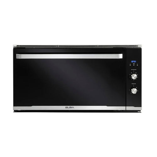 Elba Built in Electric Oven with Grill 90 cm Dark Grey