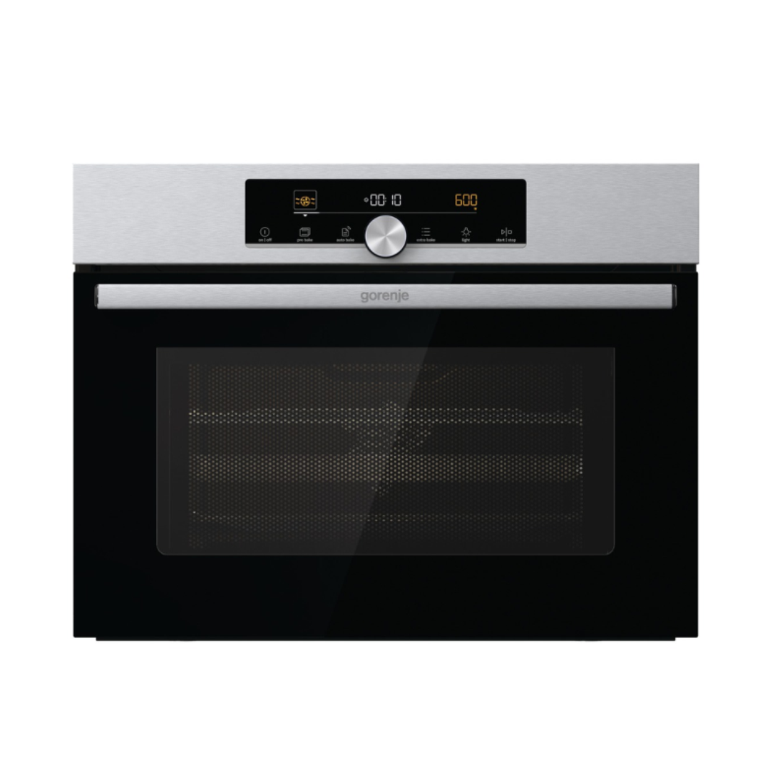 Gorenje Built in Compact Microwave Oven 50 Liters 60 cm Stainless Steel