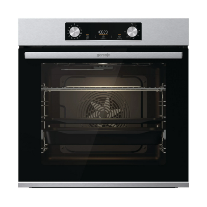 Gorenje Built in Electric Oven with Grill 60 cm 77 Liters Stainless Steel