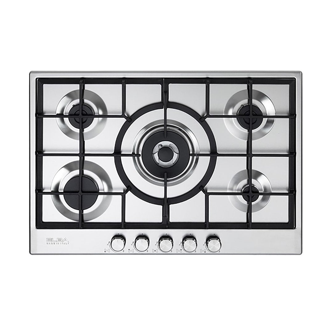 Elba Built-in Gas Hob 5 Burners 75 cm Stainless Steel