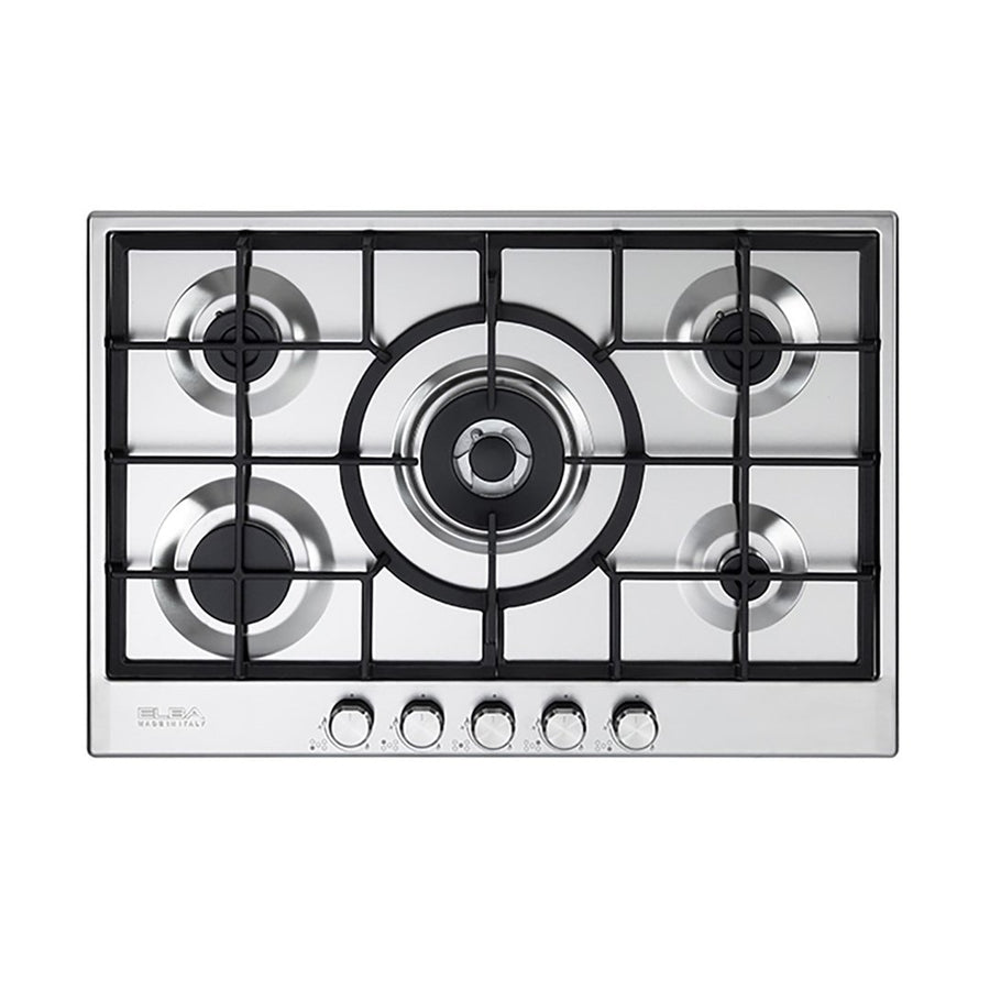 Elba Built-in Gas Hob 5 Burners 75 cm Stainless Steel