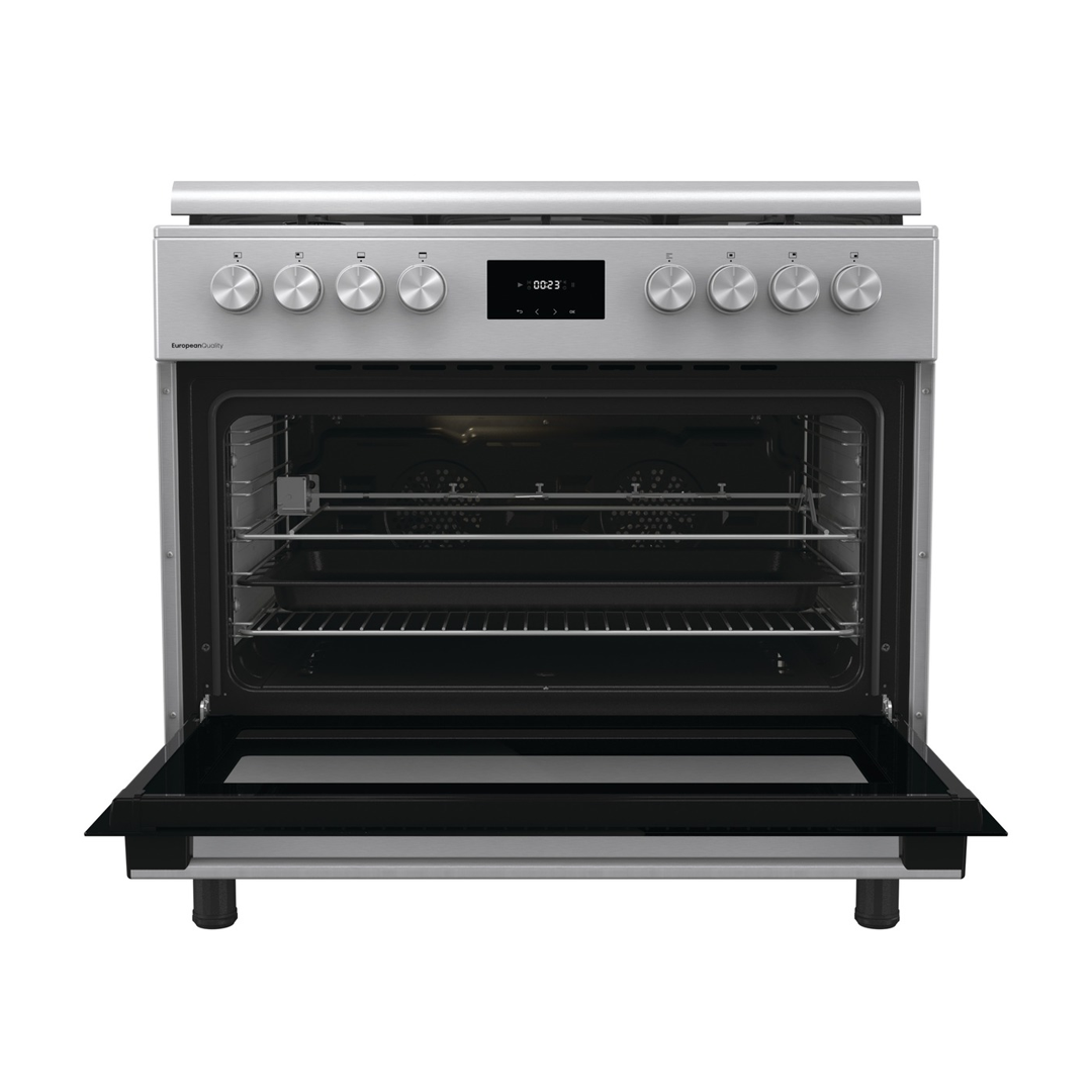 Gorenje Freestanding Gas Cooker with 5 Gas Burner Stainless Steel