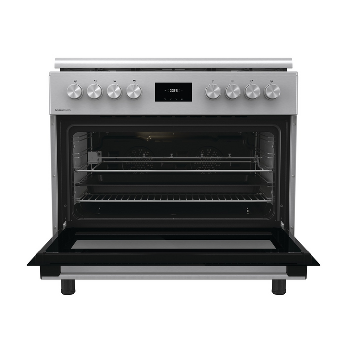 Gorenje Freestanding Gas Cooker with 5 Gas Burner Stainless Steel