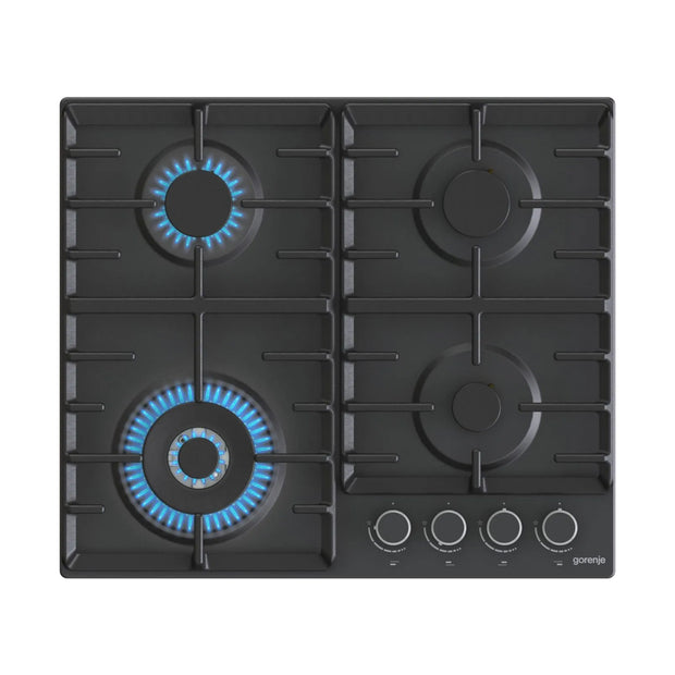 Gorenje Built-in Gas Hob 4 Burners 60 cm Black
