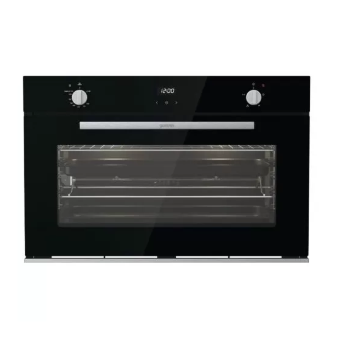 Gorenje Built in Gas Oven with Electric Grill 90 cm 88 Liters Black