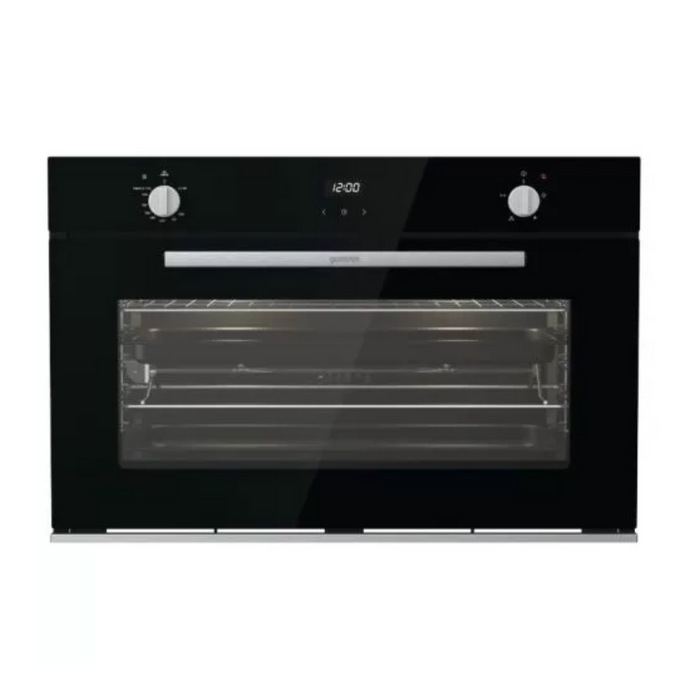 Gorenje Built in Gas Oven with Electric Grill 90 cm 88 Liters Black