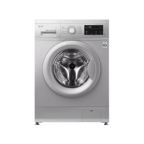 LG Front Load Washing Machine 7kg Silver