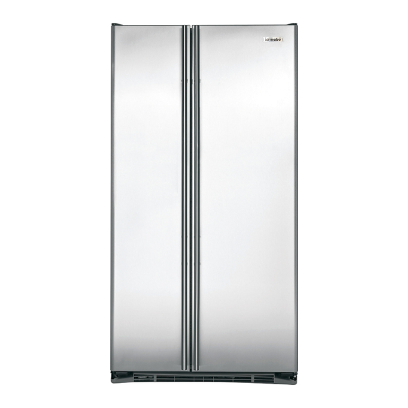 Mabe Side by Side Refrigerator 24 Cu Ft Stainless Steel