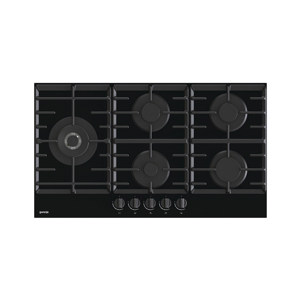 Gorenje Built-in Gas Hob 5 Burners 90 cm Black