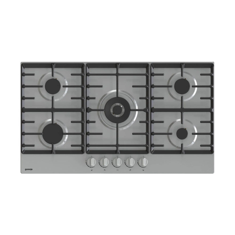 Gorenje Built-in Gas Hob 5 Burners 90 cm Silver