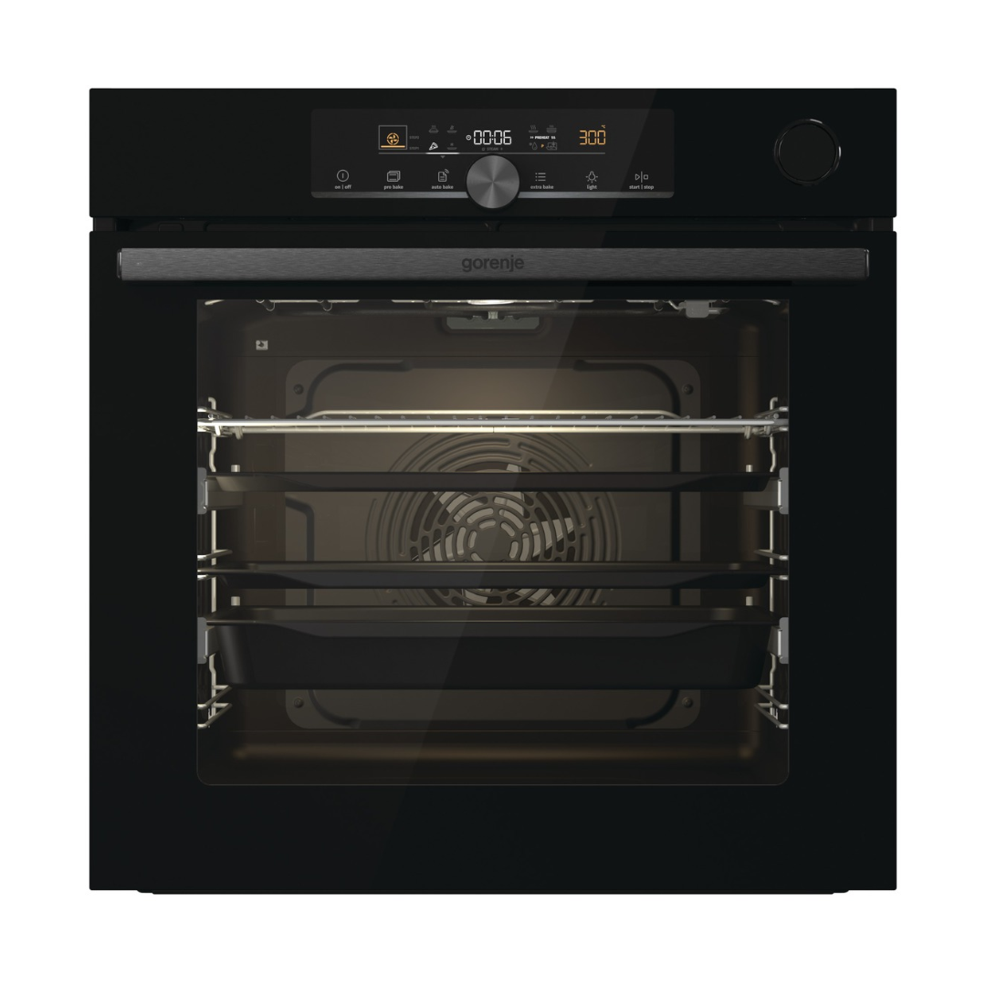 Gorenje Built in Electric Oven with Grill 60 cm 77 Liters Black