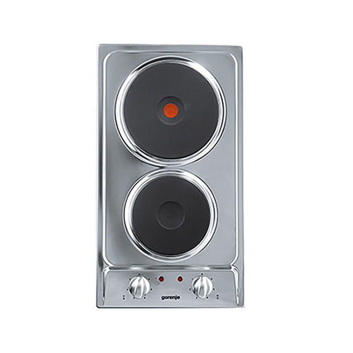 Gorenje Built-in Electric Hob 2 Burners 30 cm Stainless Steel
