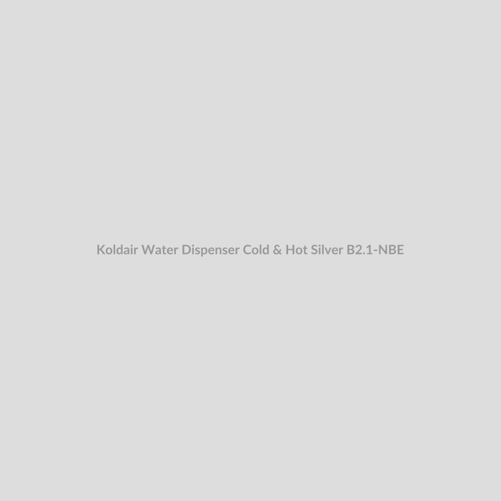 Koldair Water Dispenser Cold & Hot Silver