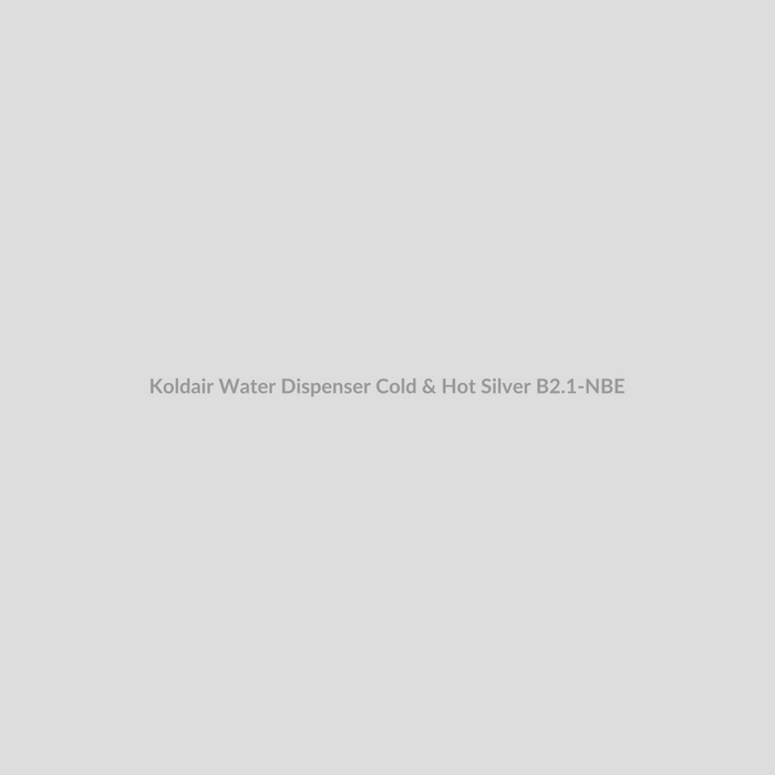 Koldair Water Dispenser Cold & Hot Silver