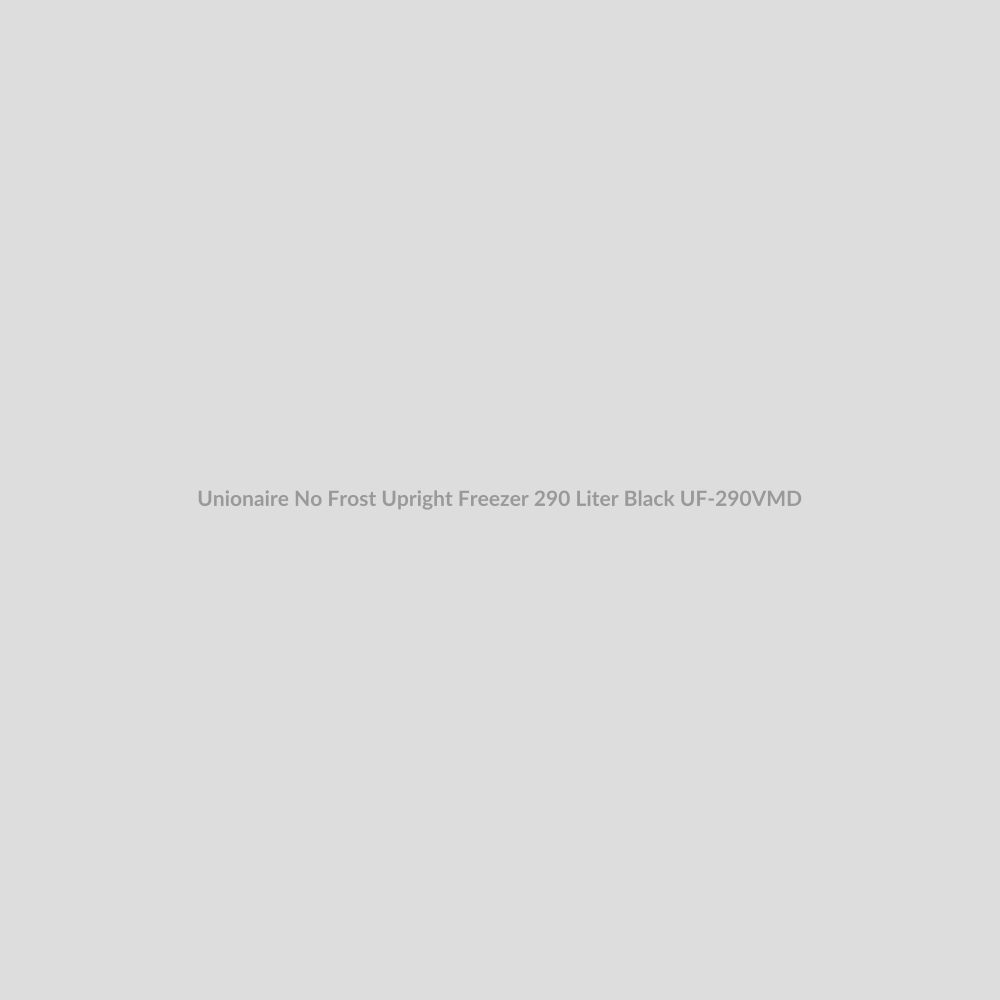 Unionaire No Frost Upright Freezer 290 Liter Black