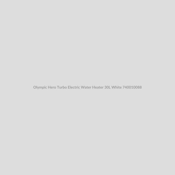 Olympic Hero Turbo Electric Water Heater 30L White