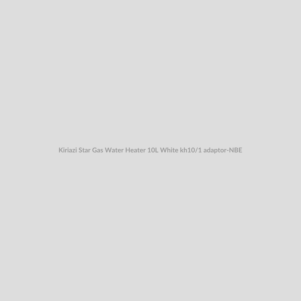 Kiriazi Star Gas Water Heater 10L White