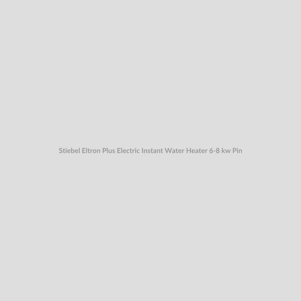 Stiebel Eltron Plus Electric Instant Water Heater 6-8 kw Pink