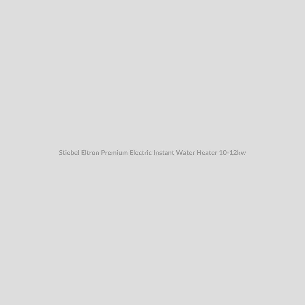 Stiebel Eltron Premium Electric Instant Water Heater 10-12kw Dark Gray