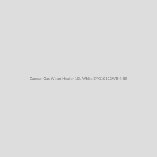 Zanussi Gas Water Heater 10L White