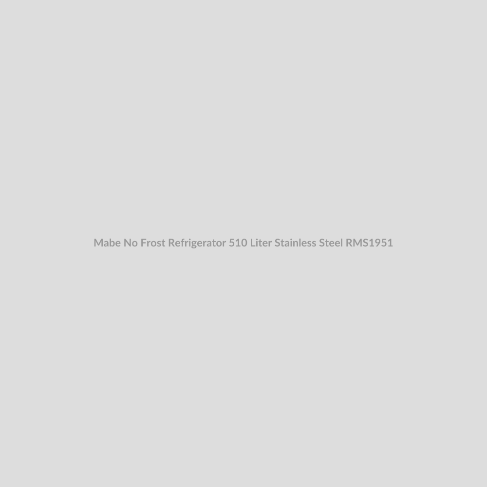 Mabe No Frost Refrigerator 510 Liter Stainless Steel