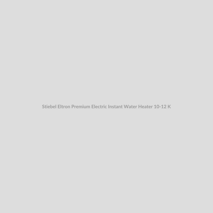 Stiebel Eltron Premium Electric Instant Water Heater 10-12 Kw Pearl White