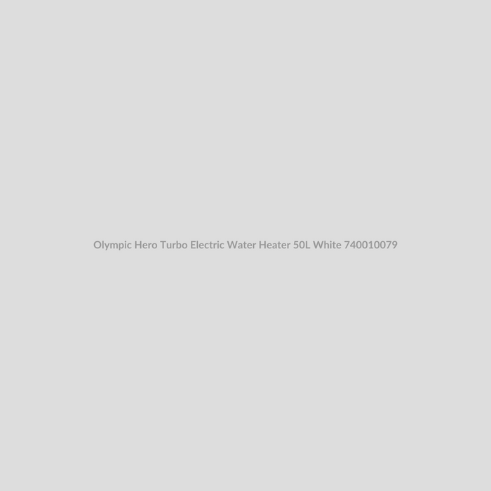 Olympic Hero Turbo Electric Water Heater 50L White