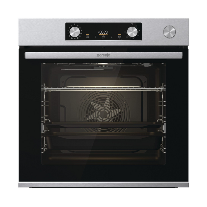 Gorenje Built in Electric Oven with Grill 60 cm 77 Liters Stainless Steel