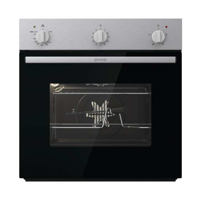 Gorenje Built in Gas Oven with Grill 60 cm Stainless Steel